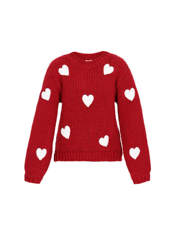 myMo Sweater in red white
