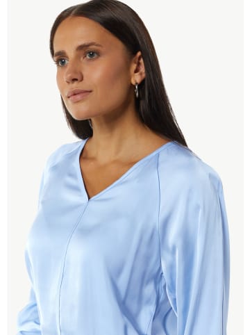 comma CI Bluse langarm in Blau