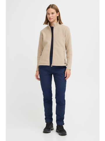 North Bend Fleecejacke NBConna W in Beige