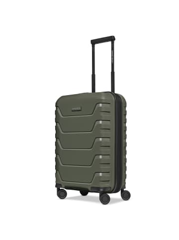 Smartbox Edition 01 4 Rollen Kabinentrolley 55 cm mit Dehnfalte in olive