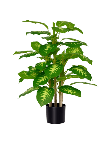 HOMCOM Künstliche Pflanze-17L x 17B x 95H cm-Grün