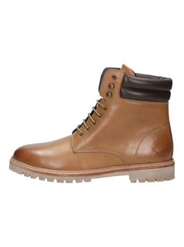 Sansibar Stiefelette Hellbraun