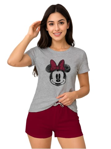 Disney Disney Minnie Mouse Schlafanzug  Kurzarm in Mehrfarbig