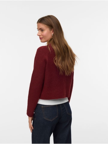 Vero Moda Strickjacke in Syrah