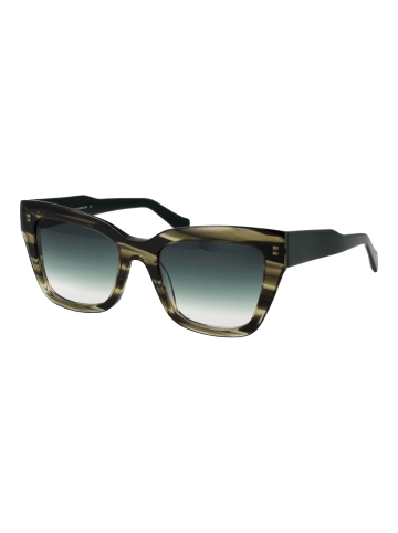 Bulget Frauen Sonnenbrille Schmetterling Olive