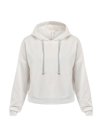 IZIA Hoodie in Wollweiss