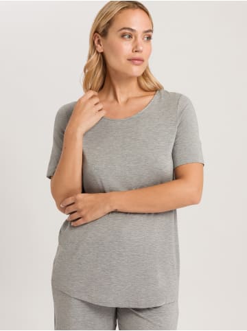 Hanro T-Shirt Natural Elegance in Grey Melange