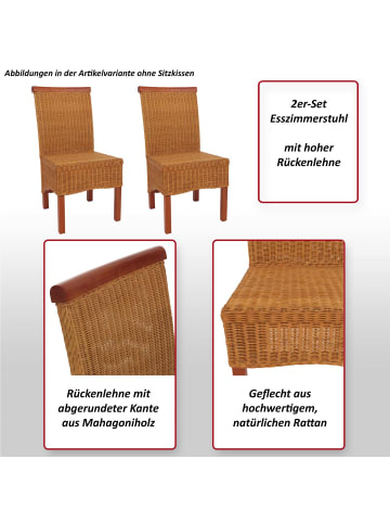 MCW 2er-Set Esszimmerstuhl Var, Mit Sitzkissen