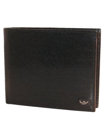 Golden Head Colorado Geldbörse RFID Leder 12 cm in schwarz