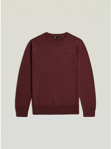 G-Star Raw Premium Core Knit port red