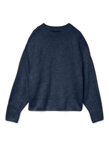 Vero Moda Strickpullover in Navy Blazer