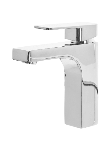 Beliani Wasserhähne IRUPU in Silber - (W) 5 x (H) 17 x (L) 16 cm