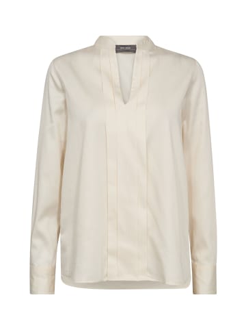 Mos Mosh Pleat Blouse in Ecru