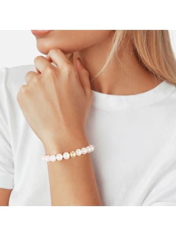 Rafaela Donata Armband aus Sterling Silber mit Muschelkernperle in weiß