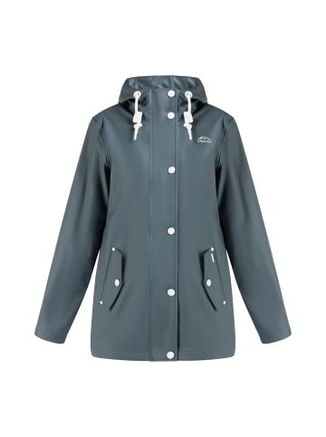 ICEBOUND Damen Regenjacke in Blaugrau