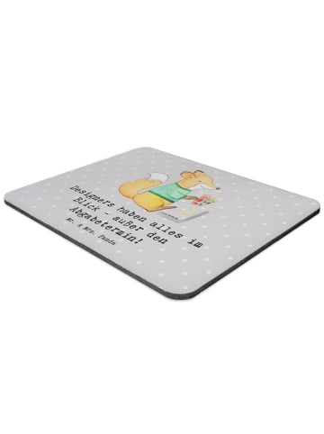 Mr. & Mrs. Panda Mouse Pad Designer Überblick mit Spruch in Grau Pastell