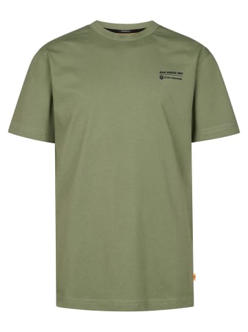Petrol Industries Bedrucktes T?Shirt Bala in Grün