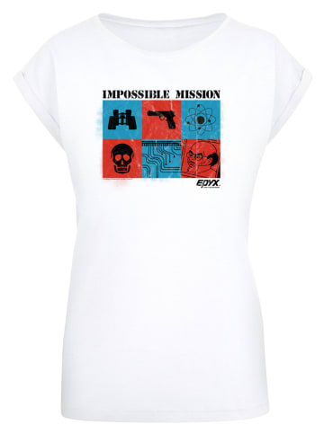 F4NT4STIC T-Shirt Retro Gaming Impossible Mission in weiß