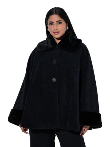 Ulla Popken Parka in schwarz
