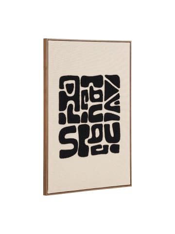 ebuy24 Wanddekoration Tove Schwarz 3 x 50 cm