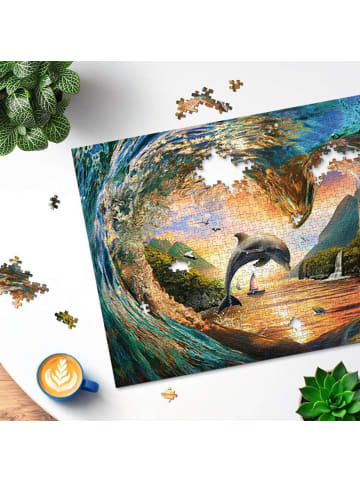 Ravensburger Ravensburger Puzzle 1.000 Teile Sprung in den Sonnenuntergang in bunt