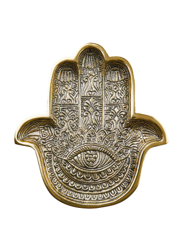 Butlers Butlers Deko Schale HAMSA in Gold