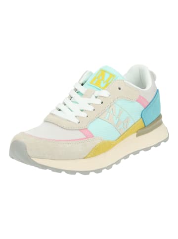 Napapijri Sneaker in Beige/Blau