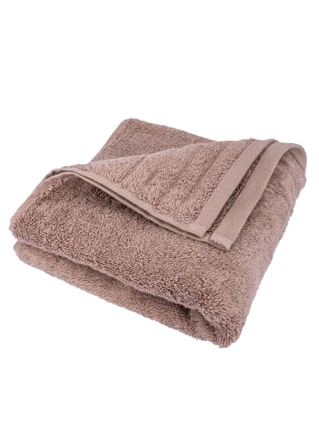 Traumschloss Frottier-Line Premium Badetuch in taupe