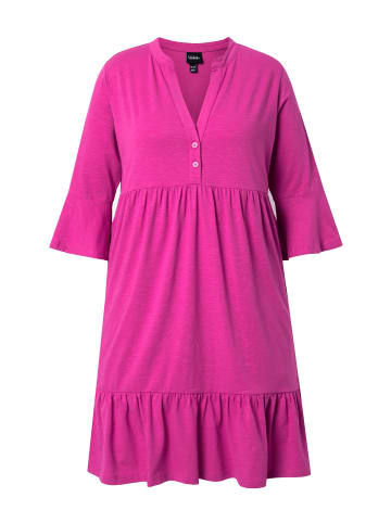 Ulla Popken Jerseykleid in orientpink