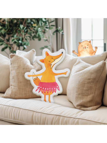 Mr. & Mrs. Panda Kissen Fuchs Ballerina ohne Spruch in Weiß