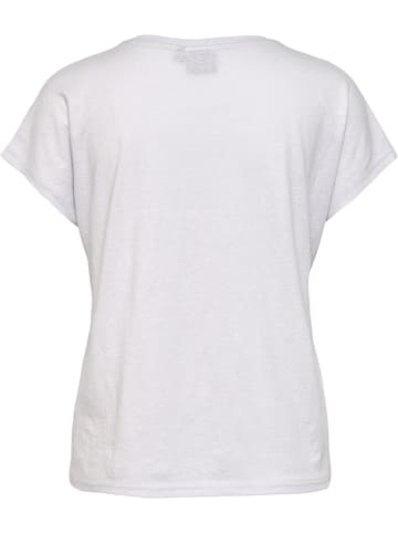Hummel T-Shirt Hmlzandra Damen in LIGHT GREY MELANGE