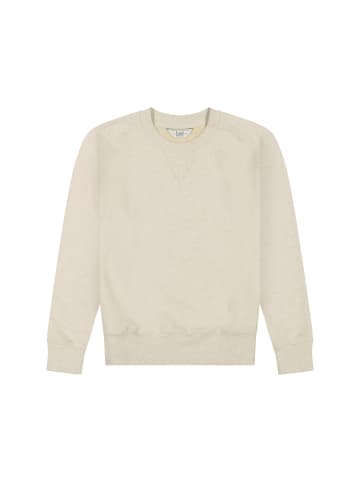 Lee Sweatshirt Raglan Crew in Ecru Heather