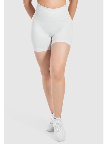 SMILODOX Short Leggings Elvia in Hellgrau