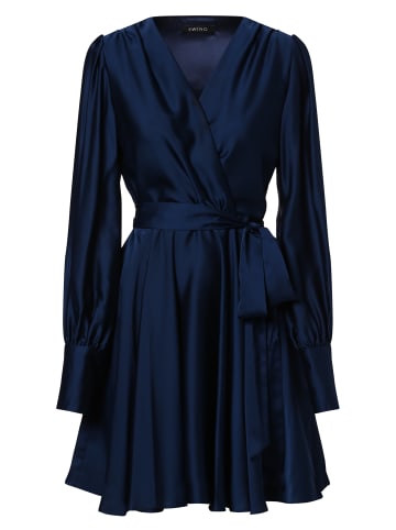 SWING Abendkleid in indigo - 0002