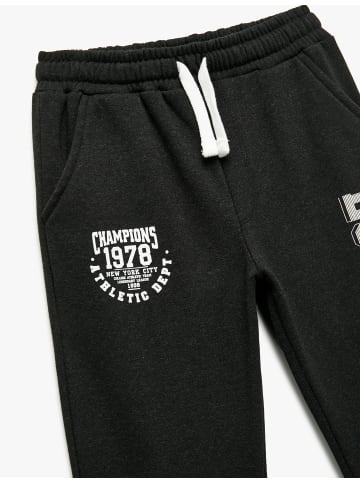 KOTON SWEAT BOTTOMS in Anthrazit