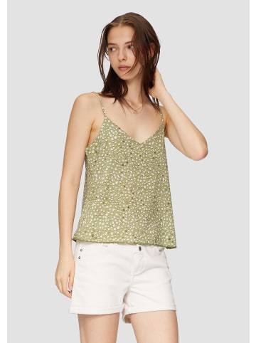 QS Bluse in 72A1_helles olivgrün