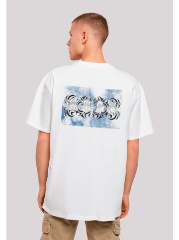 F4NT4STIC Oversize T-Shirt Wickie und die starken Männer Turn Your Head in weiß