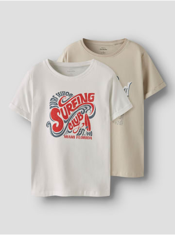name it 2er-Pack T-Shirt in Peyote