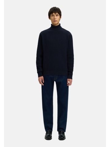 SELECTED HOMME Pullover 'Tom' in dunkelblau