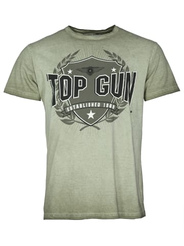 TOP GUN T-Shirt TG20212104 in oliv