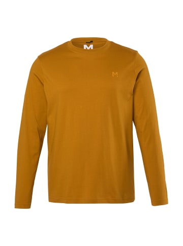 Men Plus Kurzarm T-Shirt in helles haselnuss