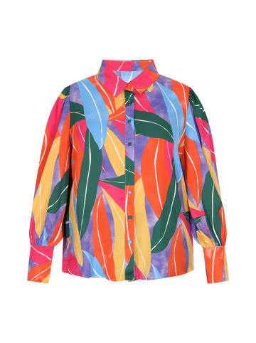 ebeeza Women Plus Size Blouse in Multicolor