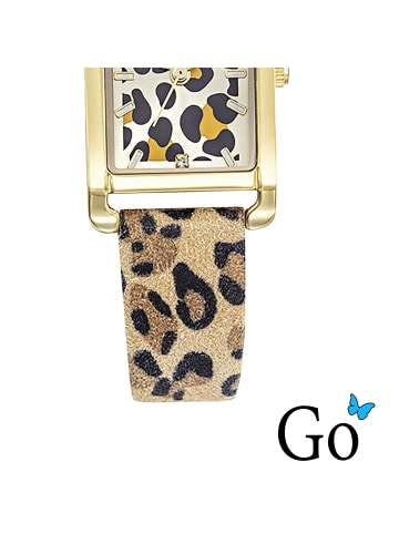 Girl Only Analog-Armbanduhr Girl Only Mademoiselle braun, mehrfarbig klein (ca. 21,5mm)