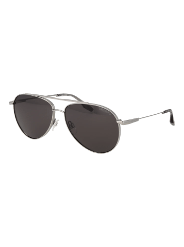 Trussardi Männer Sonnenbrille Flieger Silber