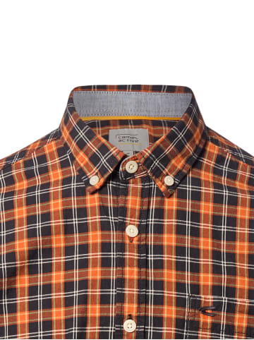 Camel Active Hemd in schwarz orange - 0001