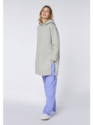 Chiemsee Long-Hoodie in Grau