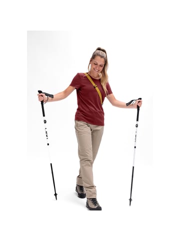 Maier Sports T-Shirt Waltraud H/S in Rot4541