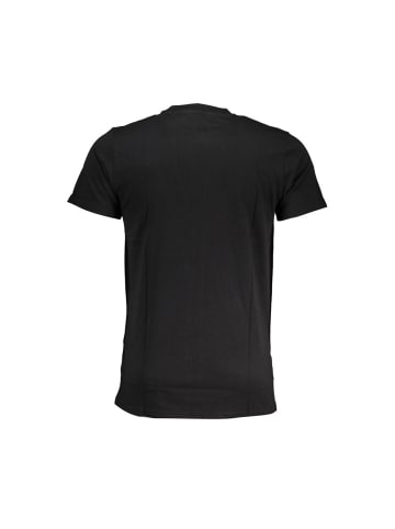 cavalli CLASS Schwarzes Baumwoll-T-Shirt