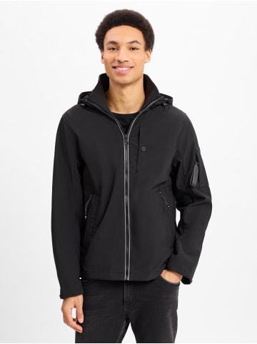 Tom Tailor Funktionsjacke in schwarz