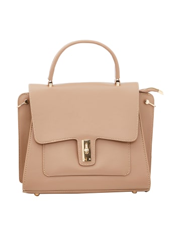 Usha Handtasche in Dunkelbeige